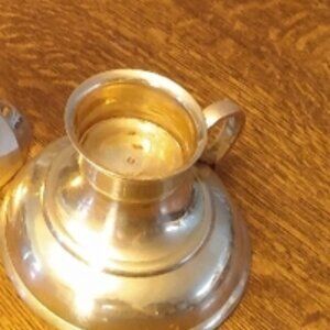 Vintage Brass Candle Holder